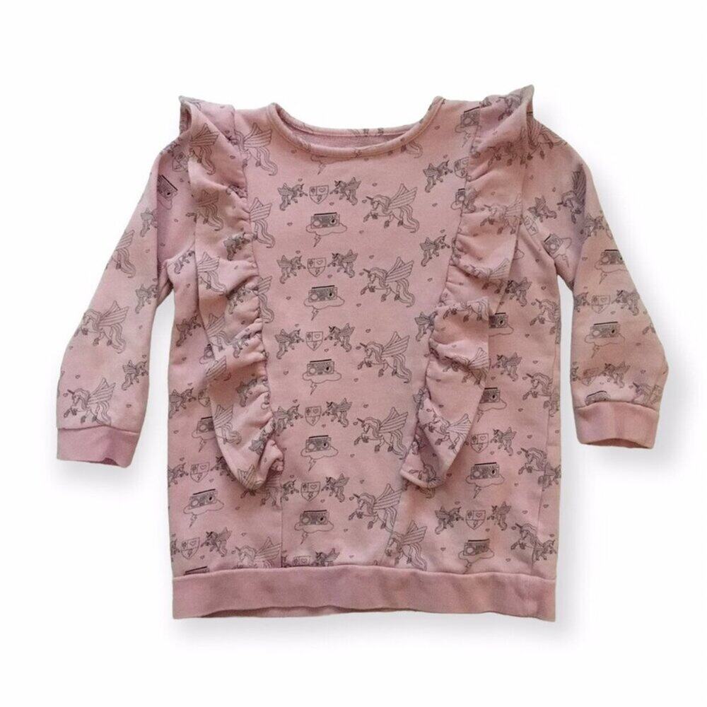 Ice Cream Castles Pegasus Boombox Ruffle Sweatshirt
